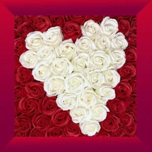 Buchet de trandafiri cu săpun Heart of Forever