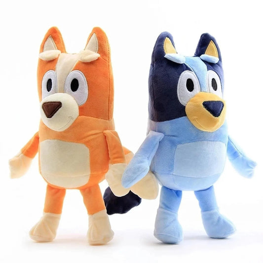 Set Jucarii plus Bluey si Bingo, 28 cm