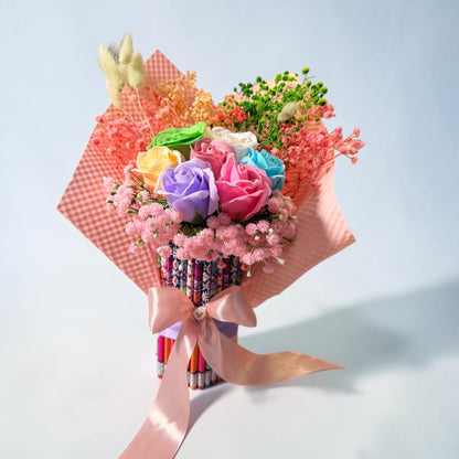 Buchet Pastel din Creioane – Dulce Maria Toys
