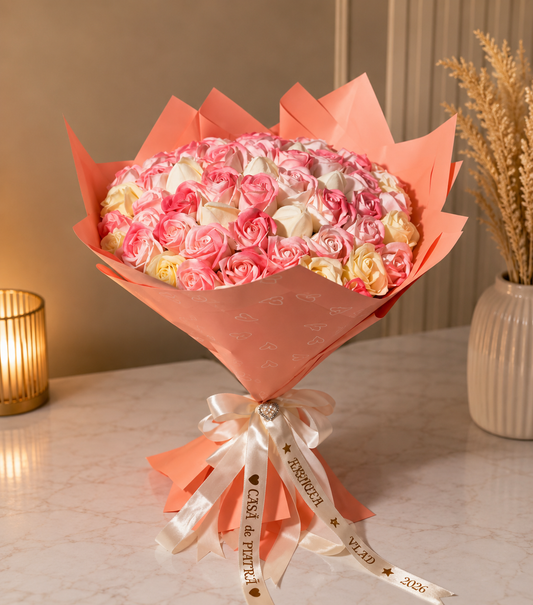 Buchet Personalizat „Casa de Piatră”